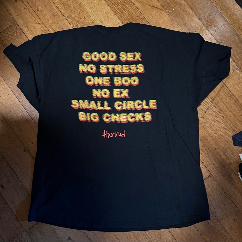 4hunnid graphic tee